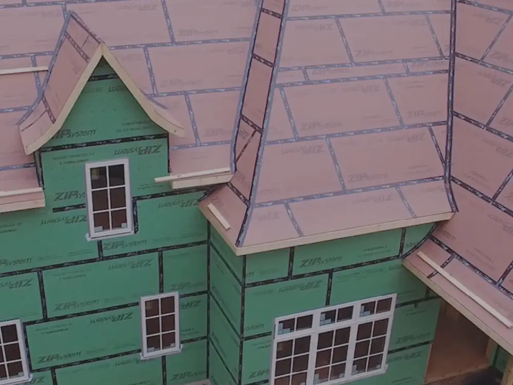 ZIP System roofing