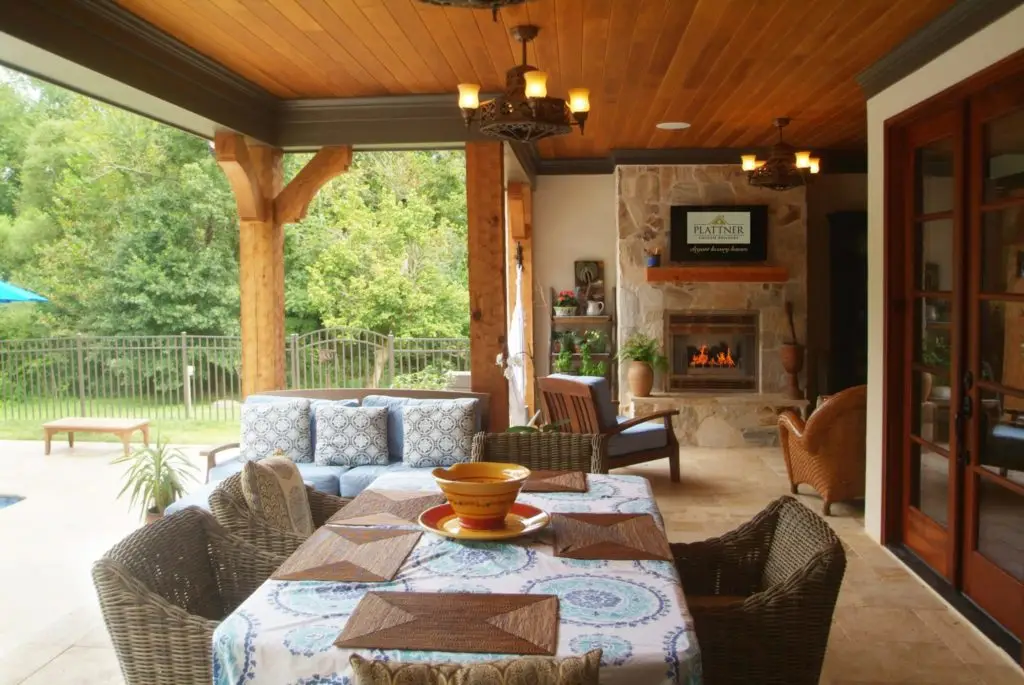 Plattner outdoor living space