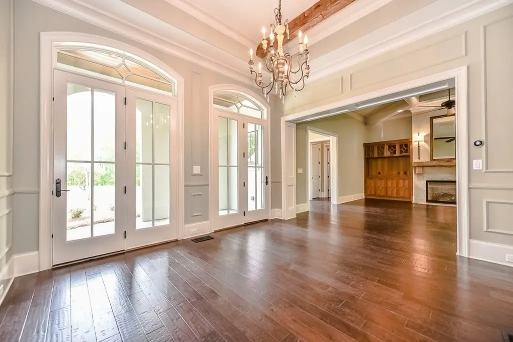 Dining space by Plattner Builders